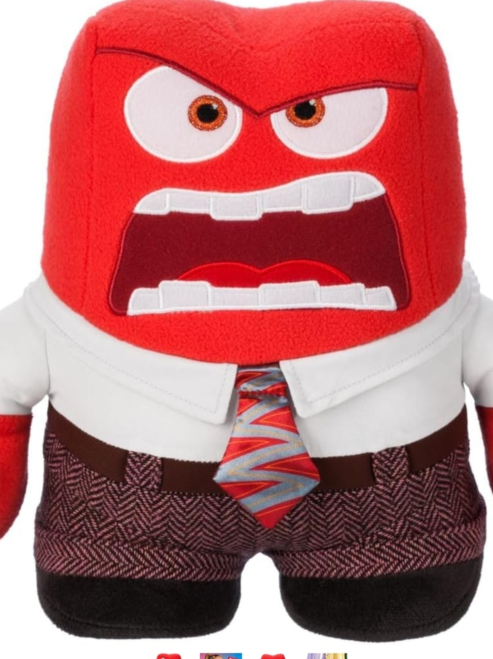 NWT New Anger Inside Out 2 Disney Plush